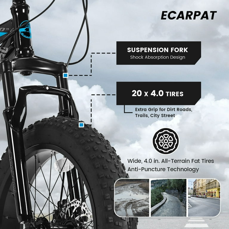 Large frame fat tire bike discount