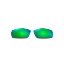 Walleva Emerald Polarized Replacement Lenses for Oakley Canteen Sunglasses(2013&before)