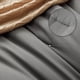 thumbnail image 4 of Juego de edredón HIMEET, tamaño completo, gris, 7 piezas, para todas las estaciones, 4 of 7