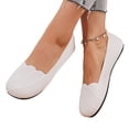 thumbnail image 5 of Willtoo Women's Knit Ballet Flats Round Toe Slip On Breathable Shoes Comfortable Casual Work Flat Shoes, 5 of 5