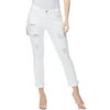 Sofia Jeans Women's Bagi Boyfriend Mid-Rise Distressed Jeans
