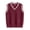 Wine, variant on Linfrsh Boys Sweater Vest Unisex Cotton Toddler Uniform Vest for Little Big Childrens Kids(Navy,9-11 Years)
