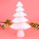 thumbnail image 5 of 2 piezas de modelo de árbol de Navidad blanco para niños, material de manualidades DIY, adorno navideño, accesorios decorativos para niños (2 tamaños), 5 of 7