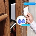 thumbnail image 2 of Cerradura de puerta de gabinete con tarjeta inteligente electrónica, cerradura de cajón de apertura libre, cerradura inteligente para gabinete de logística compartida, 2 of 4