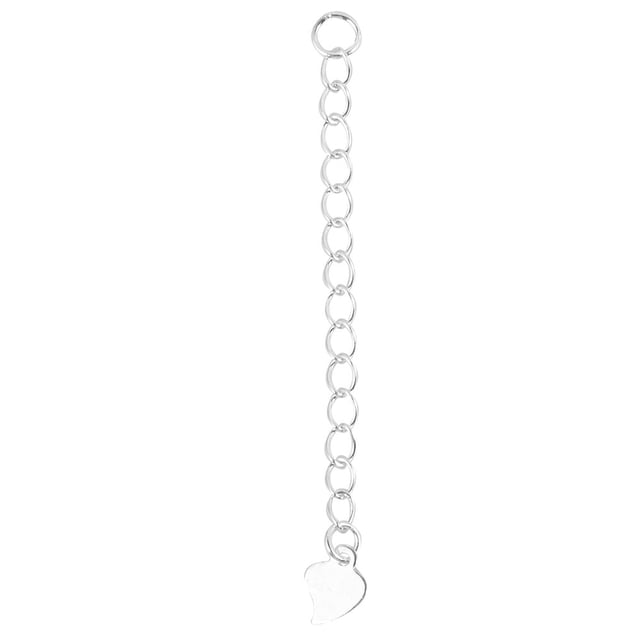 Chaîne d'Extension de Collier pour Bijoux DIY Réglage Facile de la Longueur et Fabrication d'Accessoires Argent 925