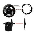 thumbnail image 4 of Cycle Chainring, Friction Reduction Easy To Install Cycle Chain Wheel Sprocket Silent Sturdy 52T  for Tongsheng TSDZ-2 TSDZ-2B Mid Drive Motor, 4 of 7