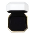 thumbnail image 2 of Ear Stud Box, Gift Display Elegant Ear Stud Storage Box Protective  For Engagement White,Black, 2 of 8