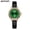 Leather Black _ rose green, variant on Luxury Ladies Timepiece – Waterproof Quartz Watch with Colorful Dial and Steel Strap