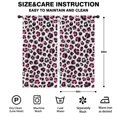 thumbnail image 2 of Blackout Kids Curtains,Leopard Print Childrens Insulated Curtains Set Of 2,Bedroom Essentials,Toddler Room Decor 42"x84"(106x213cm), 2 of 4