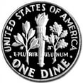 thumbnail image 2 of 2000-S Silver Roosevelt Dime Gem Proof, 2 of 2