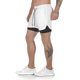 thumbnail image 1 of Ropa deportiva para correr para hombre, pantalones cortos deportivos 2 en 1 para la playa para hombre, pantalones cortos para correr de secado rápido, pantalones cortos para hacer ejercicio en el gimnasio, pantalones de chándal para Fitness Tan Jianjun unisex, 1 of 2