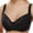 Black, variant on Jsaierl Lace Bras for Women Wirefree Push Up T-shirt Bras Seamless Comfortable Bralettes Flex Fit Everyday Full Figure Bras