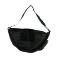 thumbnail image 2 of Bolsa de Baloncesto, Bolsa para Una Sola Pelota, Bolsa de Almacenamiento Multifuncional, Práctica Bolsa de Almacenamiento de Equipo Deportivo, Red con Negro, 2 of 8