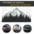 thumbnail image 6 of License Plate Nature Mountains Decorative Car Front License Plate,Vanity Tag,Metal Car Plate,Aluminum Novelty License Plate for Men/Women/Boy/Girls Car,6 X 12inch, 6 of 6