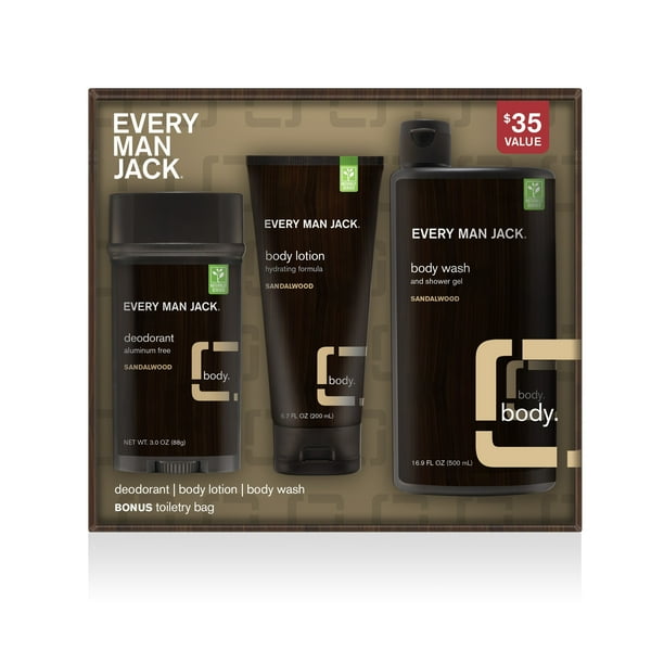 Every Man Jack Body Set, Sandalwood