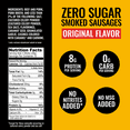 thumbnail image 5 of Tillamook Country Smoker Original Zero Sugar Smoked Sausages, 9g Protein per Serving, 10 Oz, 5 of 9