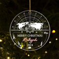 thumbnail image 3 of Flight Attendant Christmas Ornament 2025 - Custom Text/Year/Name, Pilot Xmas Gift, 1st Christmas As A Flight Attendant, Airplane Keepsake, 3 of 6