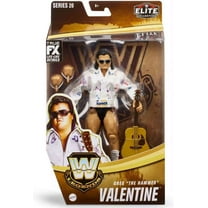 Mattel WWE Elite Collectible Kids Greg The Hammer Valentine Action Figures, White, 6"