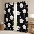 thumbnail image 2 of Feelyou Cute Cartoon Sheep Blackout Curtains Set of 2 (52x84 Each), Kawaii Animal Lover Window Curtains, Teens Kids Boys Girls Curtains and Drapes, Curtains and Drapes Decor, 2 of 6