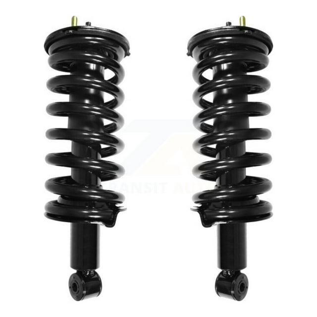Transit Auto Front Complete Suspension Shocks Strut and Coil Spring Mount Assemblies Pair for Car Nissan TITAN Armada INFINITI QX56 Pathfinder Excludes Rear Wheel Drive 4WD Left Right Side K78A-100033