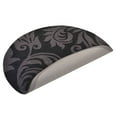 thumbnail image 2 of Rugsotic Carpets Hand Tufted Wool Eco-Friendly Area Rugs - 6'x6', Round, Black Gray, Modern Contemporary Design, High Pile Handmade Anti Skid Rugs for Living Room, Bed Room (K00203), 2 of 5