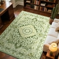 thumbnail image 4 of Junovo 2'x3'Rugs for Living Room Boho Rug Floor Carpet,Green, 4 of 7