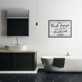 thumbnail image 2 of Stupell Industries Best Days Inspirational Bathroom Laundry Black And White Design Framed Giclee Texturized Art by Kimberly Allen, 2 of 6