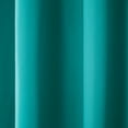 thumbnail image 5 of TOWN & COUNTRY BASICS Cabana Solid Heavyweight Indoor Outdoor Curtains, Light Filtering Opacity with Grommet Top, Water Repellent, 2-Pack Set, 54"x96", Teal, 5 of 9
