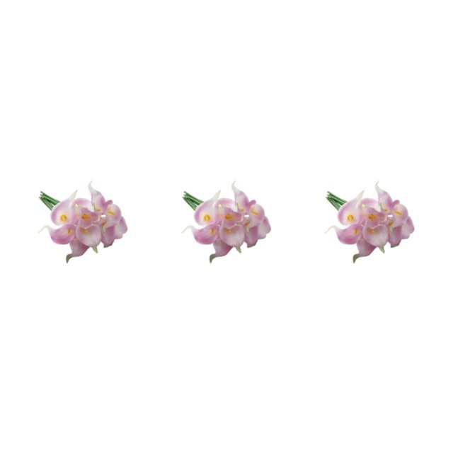 Bewildely 10 piezas de flores falsas de repuesto para casa de café flores artificiales rosa Type1 NO1