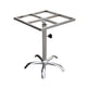 thumbnail image 1 of Estante giratorio para pintura, soporte para pintura, mesa giratoria estable, mesa de pintura en de acero inoxidable móvil con ruedas para embalaje de productos Cuadrado 500 mm x 500 mm, 1 of 10