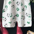 thumbnail image 4 of KPOPLK Baby Boy Clothes Pajama Button Down Short Sleeve Raglan Sleeve Romper Jumpsuit Collared Bodysuit One-Piece PJM Size 12-18 Months,Dark Green, 4 of 5