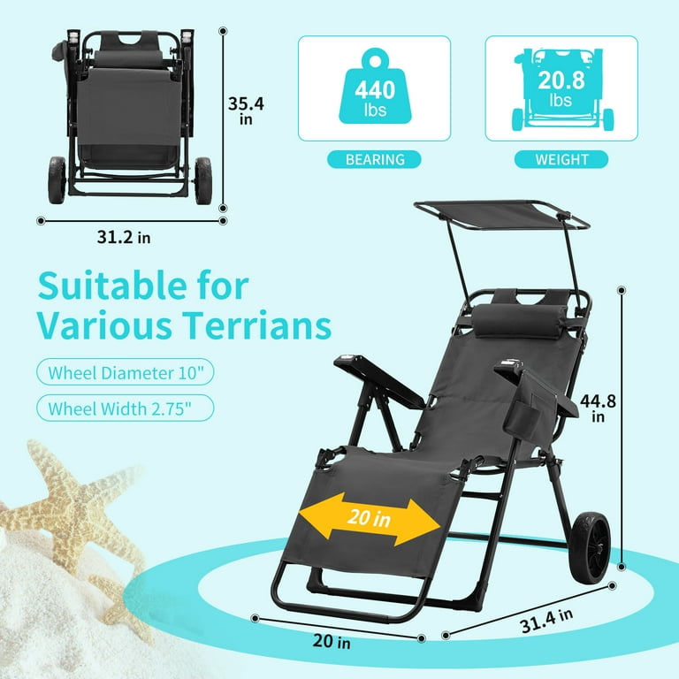 Foldable Chairs Beach Chair Lounge Chair Shopee Oversized Naizea