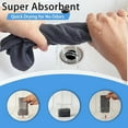 thumbnail image 3 of 75 Pack Microfiber Cleaning Cloth Roll,Reusable Tear Away Microfiber Towels,Washable Ultra Absorbent Rags Drying Dishcloths for Car,Home,Garage or Shop(Grey), 3 of 10