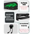 thumbnail image 3 of Cycling Wrap Skull Cross Cap Men/Women Do Du Rag Leather Doo Rag Flame Cap with Snug Fit for Outdoor Activities, 3 of 6