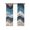 Blue, variant on Blue Beige Ombre Blackout Curtains 72 Inches Long for Bedroom, Moire Geometric Abstract Modern Thermal Insulated Room Darkening Black Out Window Curtain Panels Grommet Drapes for Living Room