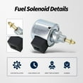 thumbnail image 2 of CSYANXING Fuel Shut-off Solenoid for John Deere Craftsman Husqvarna Briggs & Stratton Engine Replacement Part New Quality, 2 of 7
