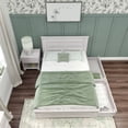 thumbnail image 5 of Max & Lily Full Size Bed Frame with Storage Drawers, Solid Wood Platform Bed for Kids, 5 of 10