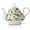 Mint Green, variant on Ceramic Teapot, 33.8 oz – Watercolor Floral Design with Lid Gold Trim, Porcelain Teapot for Loose Tea