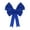 Blue, variant on Cathery Big Bow Large Bow Decorations for Door Window Gift Wreath Bow Christmas Tree Topper Party Wedding Home Decor