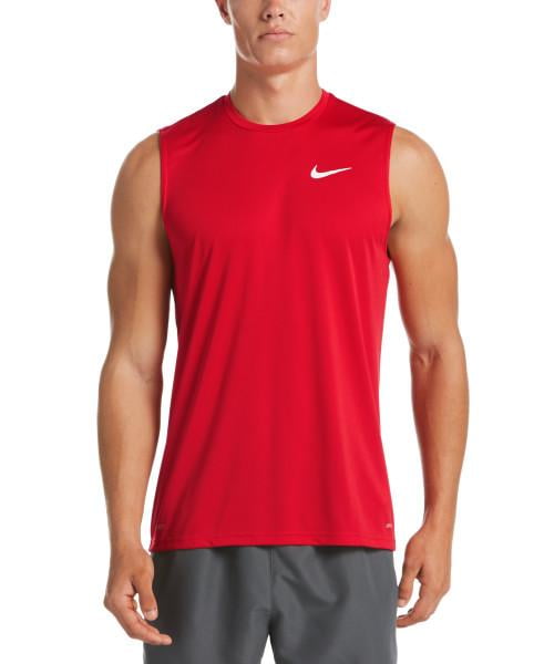 nike sleeveless swim shirt