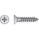 thumbnail image 4 of Tornillos para madera Hillman No. 6 Phillips chapados en zinc, 1-1/4 pulgadas, paquete de 100, 4 of 6