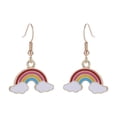 thumbnail image 2 of Pendientes lindos Regalos de cumpleaños Pendientes colgantes Bohemio Geométrico Luz Colorido de Zulema Aretes, 2 of 8