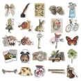 thumbnail image 3 of Vintage Scrapbook Waterproof Vinyl Stickers, 50 Count, 3 of 7