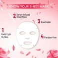 thumbnail image 4 of Swiss Beauty Masque en Feuille Raffermissant pour la Peau à la Rose et au Collagène, 20 ml Chacun (Lot de 3), 4 of 5