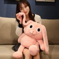 thumbnail image 2 of Lubelski Stretchable Rabbit Plush Toy Eye-catching Creative Good Rebound Bunny Stuffed Doll for Kids, 2 of 8