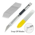 thumbnail image 3 of Car Install Tools for Vinyl Wrap, Vehicle Tint Window Film Kit Includes Vinyl Wrap Magnets, Edge Trimming Tools, Felt Squeegee, Wrapping Cutter, 9mm Knife, 3 of 7