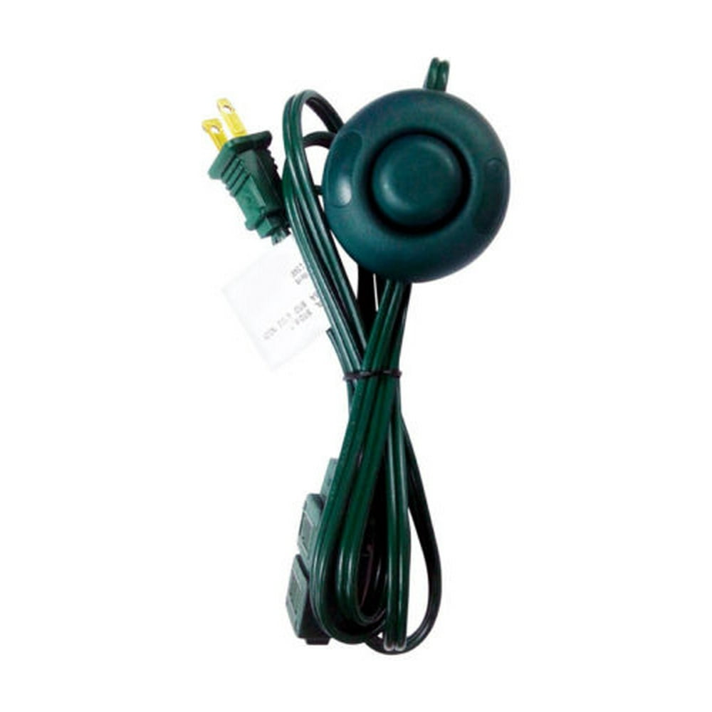 9 ft Living Solutions Extension Cord Foot Switch 125V