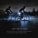 thumbnail image 3 of Lámpara LED Bicicleta Trasera Impermeable Cgtredaw USB Recargable Blanco, 3 of 6