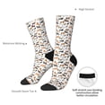 thumbnail image 4 of Logiee Horse Print Adult Socks for Men & Women,Calf Socks, Ankle Socks,Boots Socks,Breathable Casual Sock,Unisex Crew Socks, 4 of 6