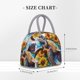 thumbnail image 2 of Balery Sunflower Turtle Bolsa de Almuerzo para Mujeres, Caja de Almuerzo, Bolsa de Almuerzo Pequeña Impermeable, Tote de Almuerzo Reutilizable con Gran Capacidad, 2 of 6